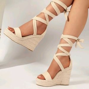Tan wedges